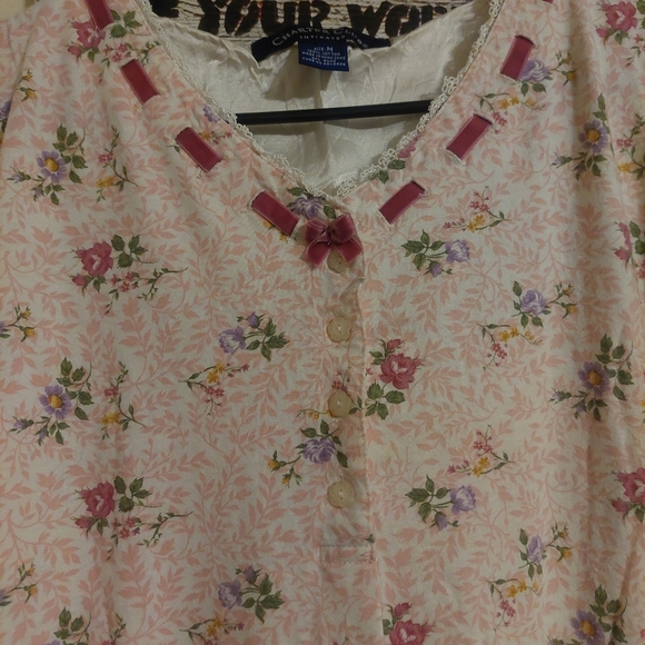 Charter Club Night Shirt Gown Medium - Picture 3 of 6